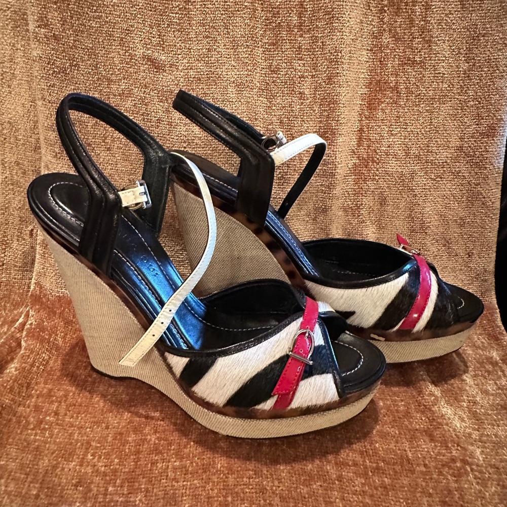 Beautiful Pony Hair Barbara bui Wedges